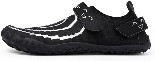 Vista 4 de Zapatos acuáticos transpirables de secado rápido para mujer y hombre, calcetines acuáticos suaves para senderismo, natación, playa, surf, yoga