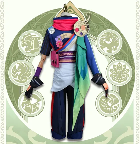 Vista 5 de OSIAS Tighnari Disfraz de Cosplay (XXL)
