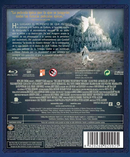 Vista 2 de El Retorno del Rey (Ed. Cinematográfica) Blu-ray