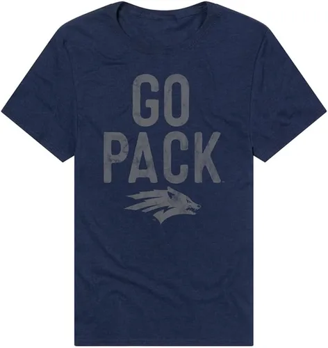 Vista 44 de Campus Lab Official NCAA Distressed Spirit Phrase Collegiate Classic Ring-Spun T-Shirt Unisex for Men & Women Collection