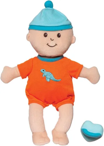 Vista 3 de Manhattan Toy Wee Baby Stella Tiny Dino - Juego de muñecas suaves de 12 pulgadas