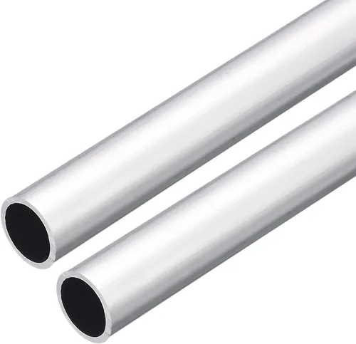 Vista 13 de uxcell 6063 Tubo Redondo de Aluminio, Tubo de 32mm DE 29mm DI 300mm Longitud para Proyectos de Industria DIY