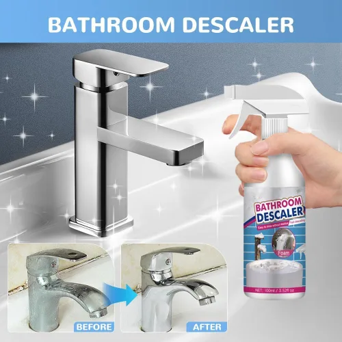 Vista 2 de Limpiador Descalcificador para Baño, Limpiador Multipropósito Mejorado 2026 para Manchas Difíciles, Limpiadores Descalcificadores para Baño, Espray