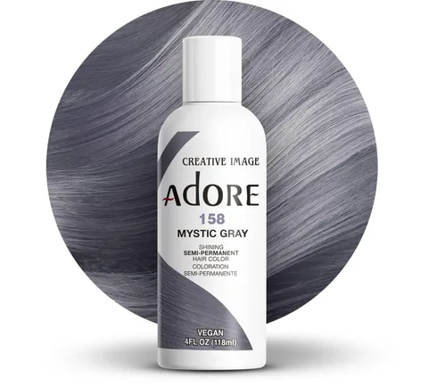 Vista 124 de Adore Tinte semipermanente verde para el cabello, vegano y sin crueldad, 4 onzas líquidas, 163 Green Apple (paquete de 1)