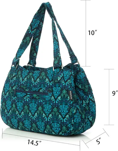 Vista 8 de Bolsa de hombro con algodón acolchado