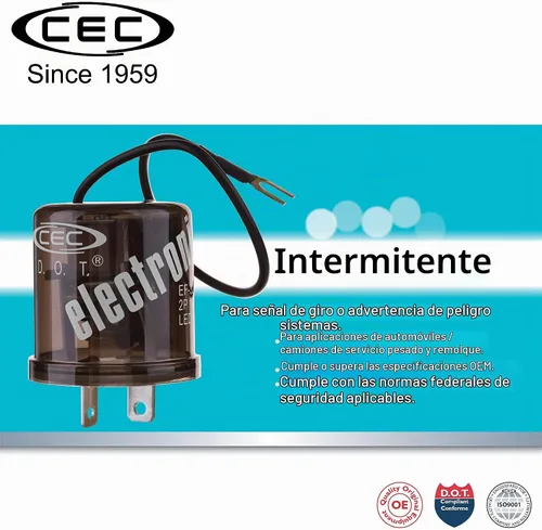 Vista 3 de CEC Industries EF32RL - Luz intermitente