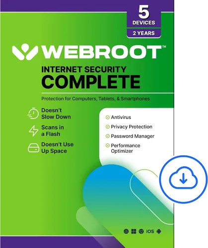 Vista 7 de Webroot Software antivirus 2023 3 dispositivos 2 años de descarga para PC/Mac