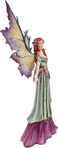 Vista 7 de Ebros Amy Brown - Estatua de hada grande de verano con adorno de flores, estatua de coleccionista de hadas FAE, figura mágica de 18.5 pulgadas