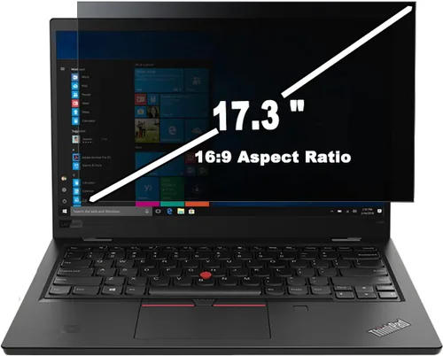 Vista 8 de [Usado] Protector de pantalla de privacidad para laptop de 14 pulgadas, compatible con HP EnvyDellAsusAcerSamsungLenovo, protección ocular mate