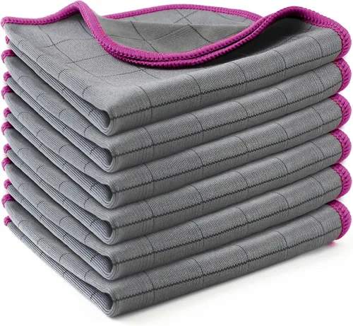 Vista 20 de Ekedalen Paño de limpieza de microfibra tejido de gofre para quitar el polvo, toalla absorbente de secado rápido, trapos de polvo para la cocina