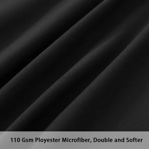 Vista 6 de PiccoCasa Fundas de almohada con cremallera, 100% microfibra cepillada de poliéster, juego de 2, fundas de almohada estándar suaves y cómodas