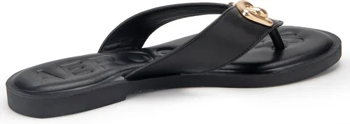 Vista 6 de Aerosoles Women's GEMA Slide Sandal, Black, 8