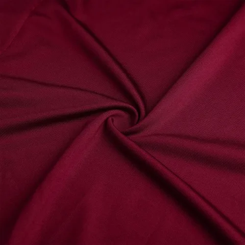 Vista 6 de SERYU Vestido ajustado de gasa con volantes para mujer, talla grande, con mangas de capa, favorecedor