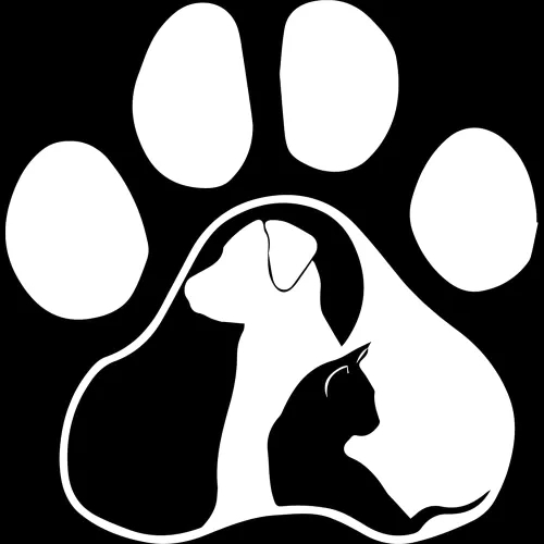 Vista 10 de Adhesivos adhesivos de pata de perro y gato 2 (azul celeste) (juego de 2) calcomanías de vinilo impermeables de alta calidad para laptop, teléfono