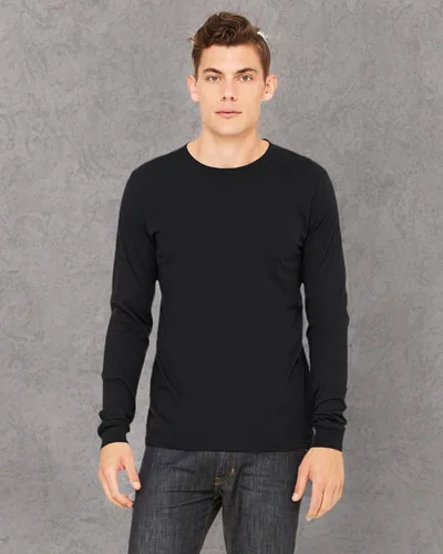 Vista 2 de BELLA + CANVAS - Camiseta unisex de manga larga - 3501