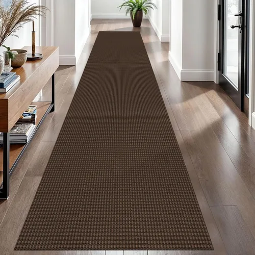 Vista 26 de EARTHALL Alfombra tejida de 2 x 3 pies, lavable para entrada, alfombra trenzada antideslizante, alfombra para puerta interior y exterior, alfombra