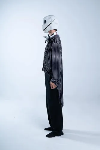 Vista 8 de Disfraz de Halloween para adultos de Jack Skellington Multi