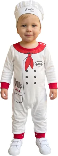 Vista 9 de Baby Halloween Costumes Long Sleeve Romper with Hat 0-24M Green