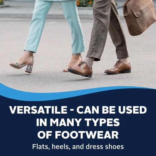 Vista 5 de Airplus Gel Heel Pad - Shock-Absorbing, Moisture-Wicking Comfort Cushion, One Size, One Pair