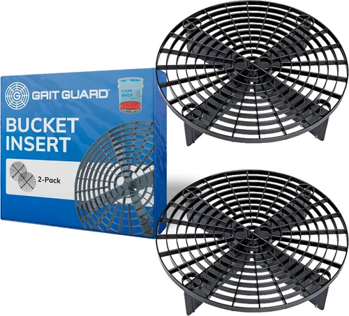 Vista 18 de El insertable de Grit Guard: Cabe en una cubeta de 12 pulgadas de diámetro, Negro