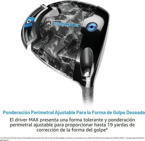 Vista 5 de Callaway Golf Paradym AI Smoke Max Driver