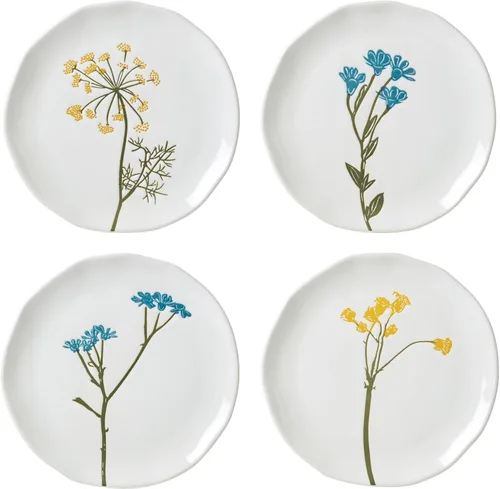 Vista 16 de Lenox Wildflowers - Juego de vajilla de cerámica de 12 piezas para 4