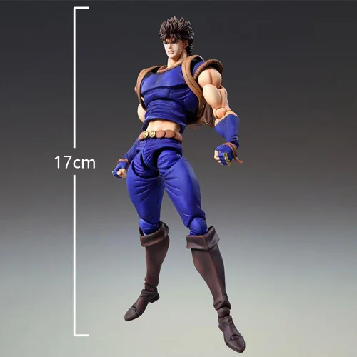 Vista 6 de QAHEART Figuras de Brando Kujo Jotaro/Joseph Joestar - Figura de anime, estatuas de acción ultra movibles, adornos