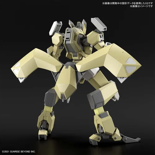Vista 3 de Bandai Hobby - AMAIM: Warrior at the Borderline - 05 MAILeS Reiki, Bandai Spirits HG 1/72 Model Kit