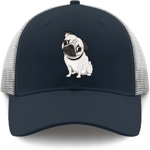Vista 9 de Baseball Cap Pug Dog Dad Hat, Graphic Dad Hats for Women