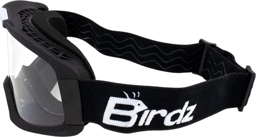 Vista 3 de Birdz Pelican - Gafas de protección Fitover acolchadas para ATV y motocicleta, con lente transparente