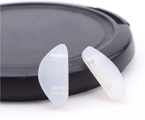 Vista 4 de Almohadillas para la nariz, piezas de silicona suave, compatibles con Oakley Crosslink PRO Switch Sweep Eye Glasses Frame Gafas de sol