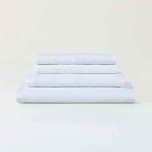 Vista 20 de Juego de sábanas Sijo de lino francés lavado a piedra orgánico certificado GOTS, galardonado como la mejor sábana de lino refrescante por Sleep