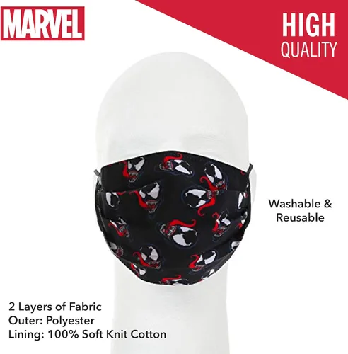 Vista 5 de Marvel's Venom - Cubierta plisada para adultos, Multi