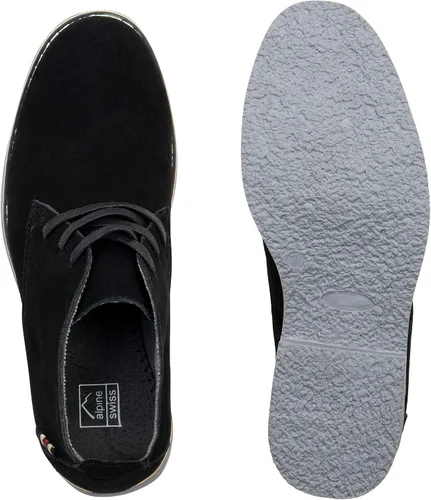Vista 3 de Alpine Swiss Beck - Botas Chukka de ante genuino para hombre