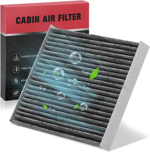 Vista 19 de BDFHYK 2 filtros de aire de cabina CF10136 con carbón activado compatibles con Chevy Uplander 2005-2009, Venture 2001-2005, compatibles con Buick