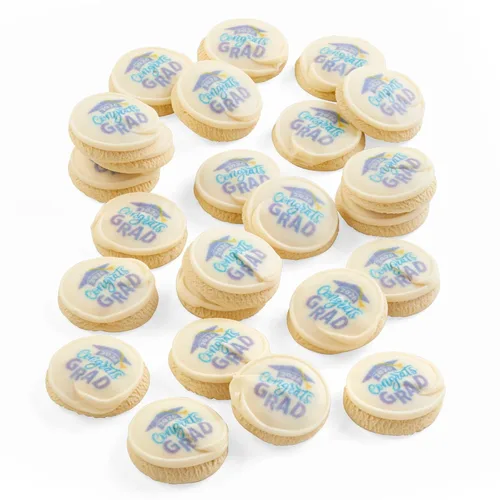Vista 16 de Cheryl's Cookies® Galletas de azúcar de otoño congeladas con crema de mantequilla, envueltas individualmente, 24