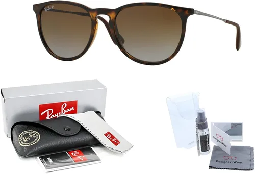 Vista 6 de Ray-Ban RB4171 ERIKA - Gafas de sol para mujer + paquete con kit de cuidado de gafas de cortesía iWear