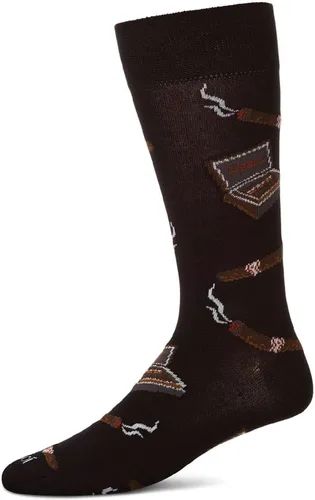 Vista 14 de MeMoi Smoker's Delight Cigar Rayan Blend - Calcetines para hombre