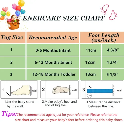 Vista 7 de ENERCAKE Zapatos de bebé para niña suela suave floral recién nacido Mary Jane zapatos planos para bautizo zapatos