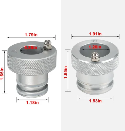 Vista 3 de 2 piezas de herramienta de grasa para rodamientos de rueda de 30 mm + 39 mm Compatible con Can Am Maverick X3/MAX Adecuada para rodamientos UTV ATV