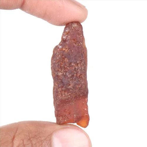 Vista 3 de GEMHUB 44.05 CT Un cristal curativo de granate rojo de alto grado, trozo de granate natural, granate áspero sin cortar