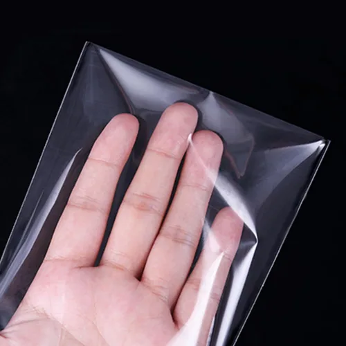 Vista 7 de Bolsas de celofán autosellantes de 5 x 5 pulgadas, 500 bolsas de celofán transparentes resellables autoadhesivas de 2 mil para galletas, dulces
