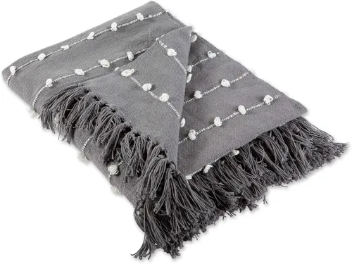 Vista 11 de DII Colección de mantas Woven Loop, 50x60, negro