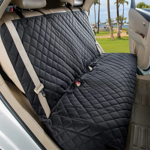 Vista 2 de Viewpets- Protector de asiento de auto. Funda de asiento de auto para mascotas, impermeable, resistente y antideslizante, para perros