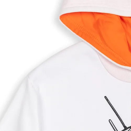 Vista 4 de STAR WARS R2-D2 C-3PO - Sudadera con capucha de forro polar para niños, color azul claro, Azulclaro