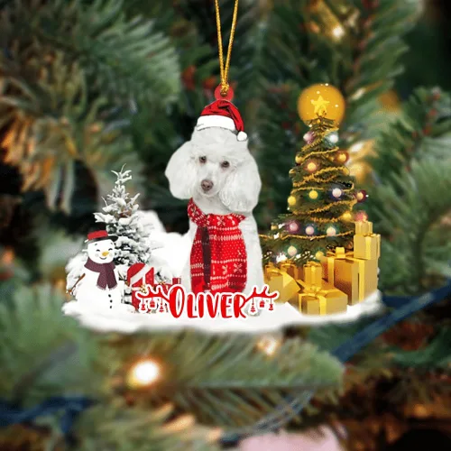 Vista 62 de NAZENTI Adorno personalizado de gato abisinio con árbol de pino, adorno de Navidad personalizado para perros amantes de las mascotas, colgante