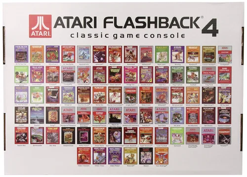 Vista 2 de Atari Flashback 4 Retro Game Console - Electronic