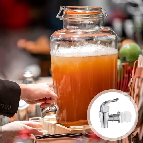 Vista 3 de Spigot para dispensador de bebidas, paquete de 2 dispensadores de bebidas, grifo dispensador de bebidas, grifo dispensador de agua