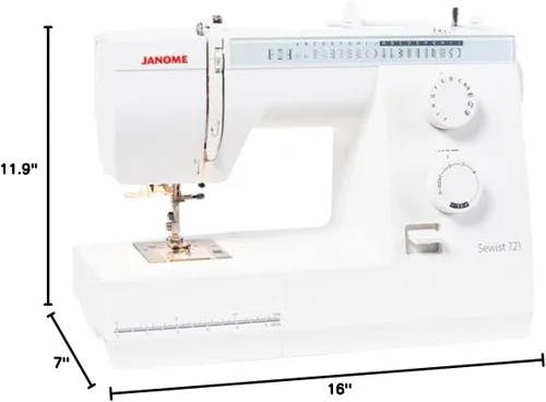 Vista 6 de Janome Máquina de coser Sewist 721