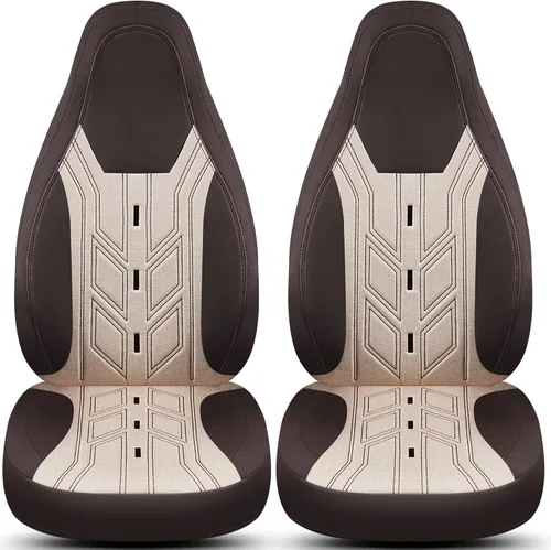 Vista 5 de BREMER SITZBEZÜGE Dimension Pilot Seat Covers Compatible with Motorhome Camper Ducato Driver & Passenger 822 Protective Cover Set in Grey 822 Grey